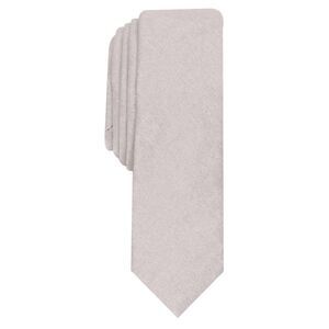 INC Mens Shimmer Solid Solid Shimmer Skinny Neck Tie